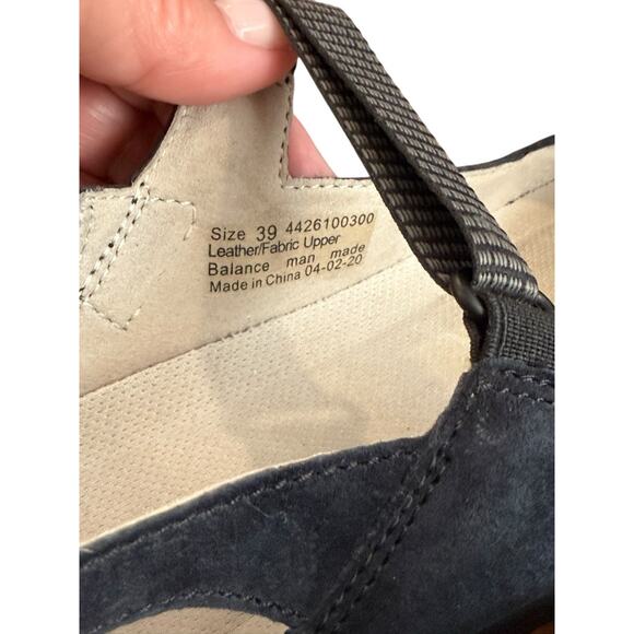 Dansko Shoes Size 39 US 8 Mary Jane Black Suede Canvas Flats Sneakers Comfort - Picture 10 of 11